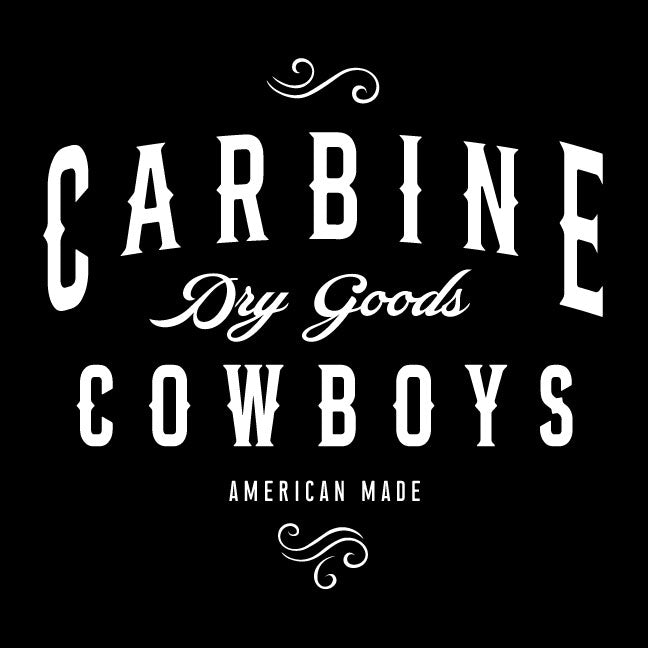 Carbine Cowboys | American Made, Tradition Inspired, Freedom Worn. Tees, embroidered hats and handmade leather wallets for the rugged individualist who values Heritage, Tradition, and the spirit of the American West.